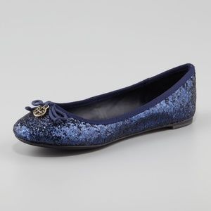 Tory Burch glitter flats